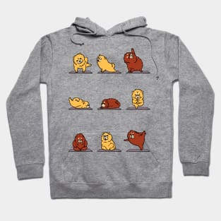 Chow Chow yoga Hoodie